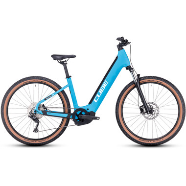 Bicicleta todocamino eléctrica CUBE REACTION HYBRID ONE 500 27,5" WAVE Azul 2023 0